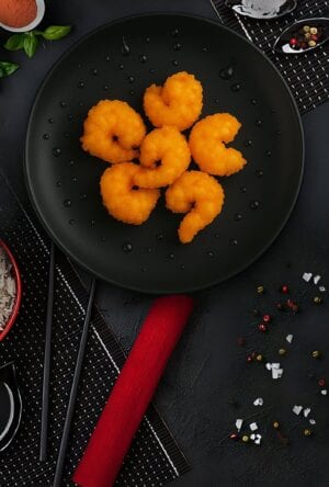 Panko shrimp with choice of sauce