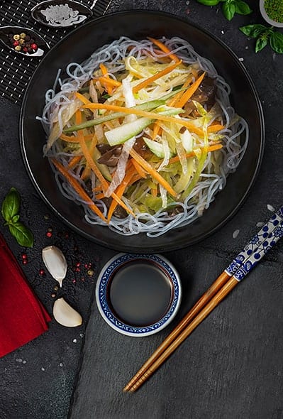 Traditional vegetable salad