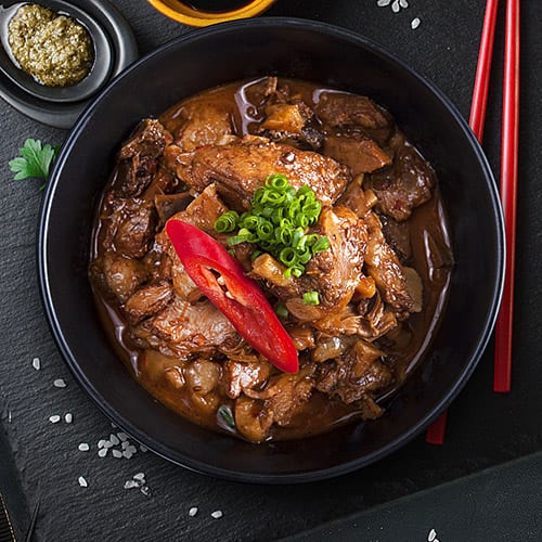 Заказать Острую баранью грудинку на кости 