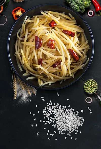 Кисло — острый картофель