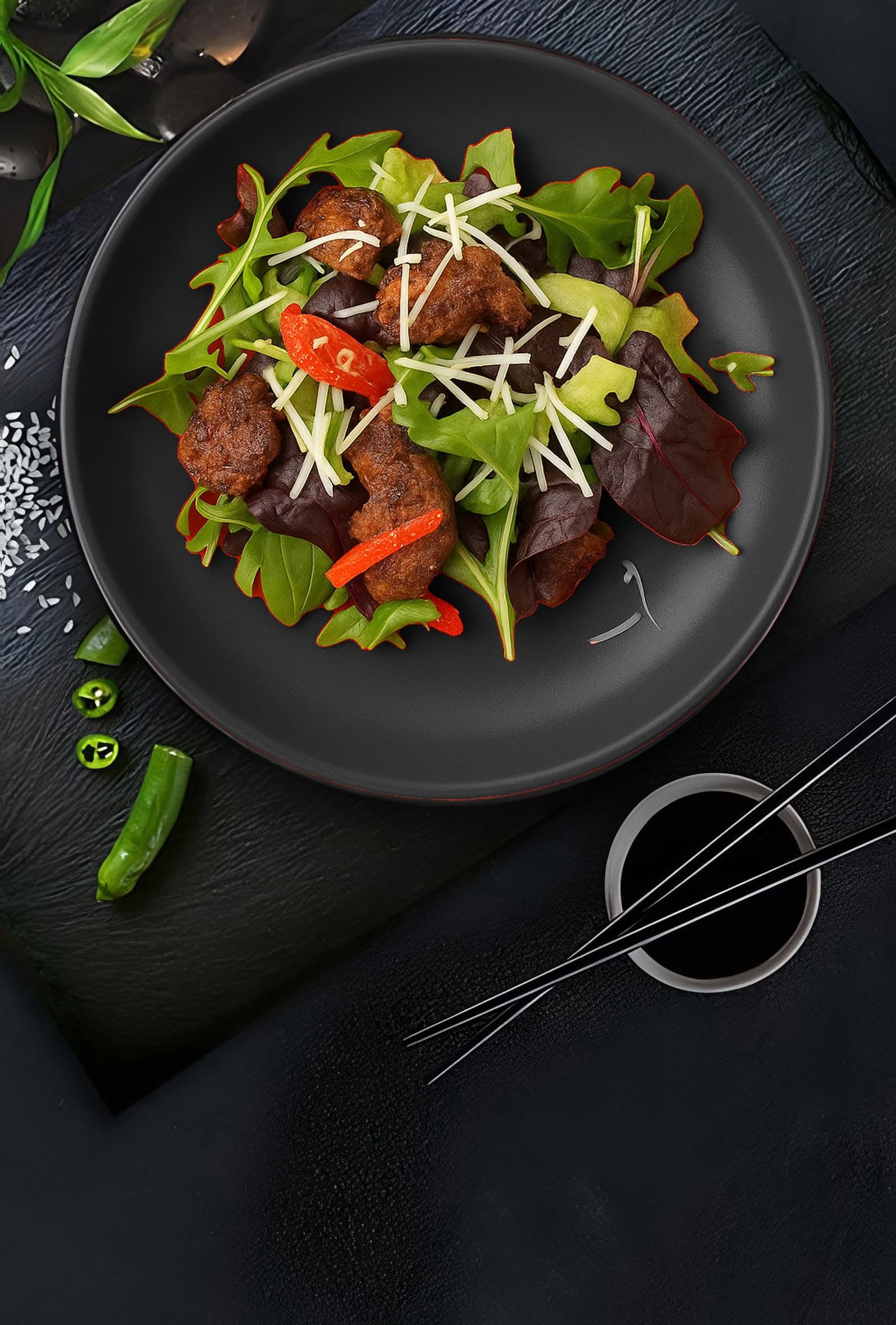 Chicken liver salad