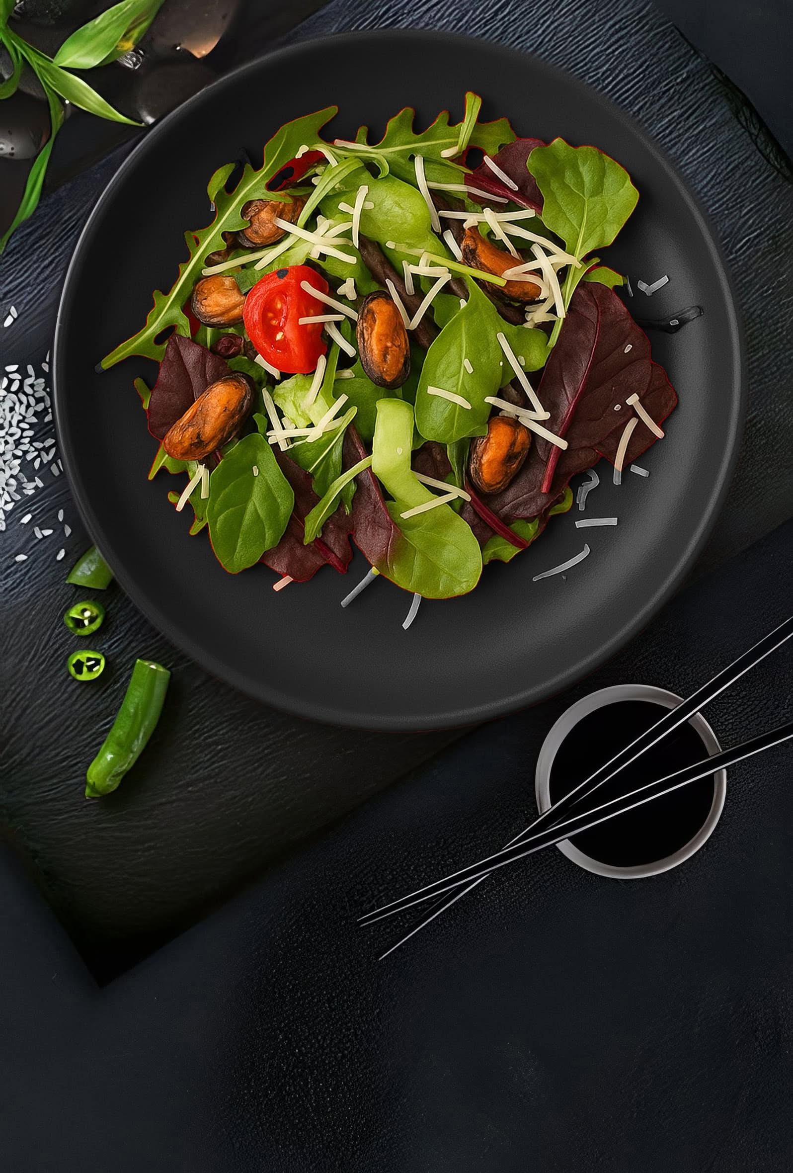 Mussel salad